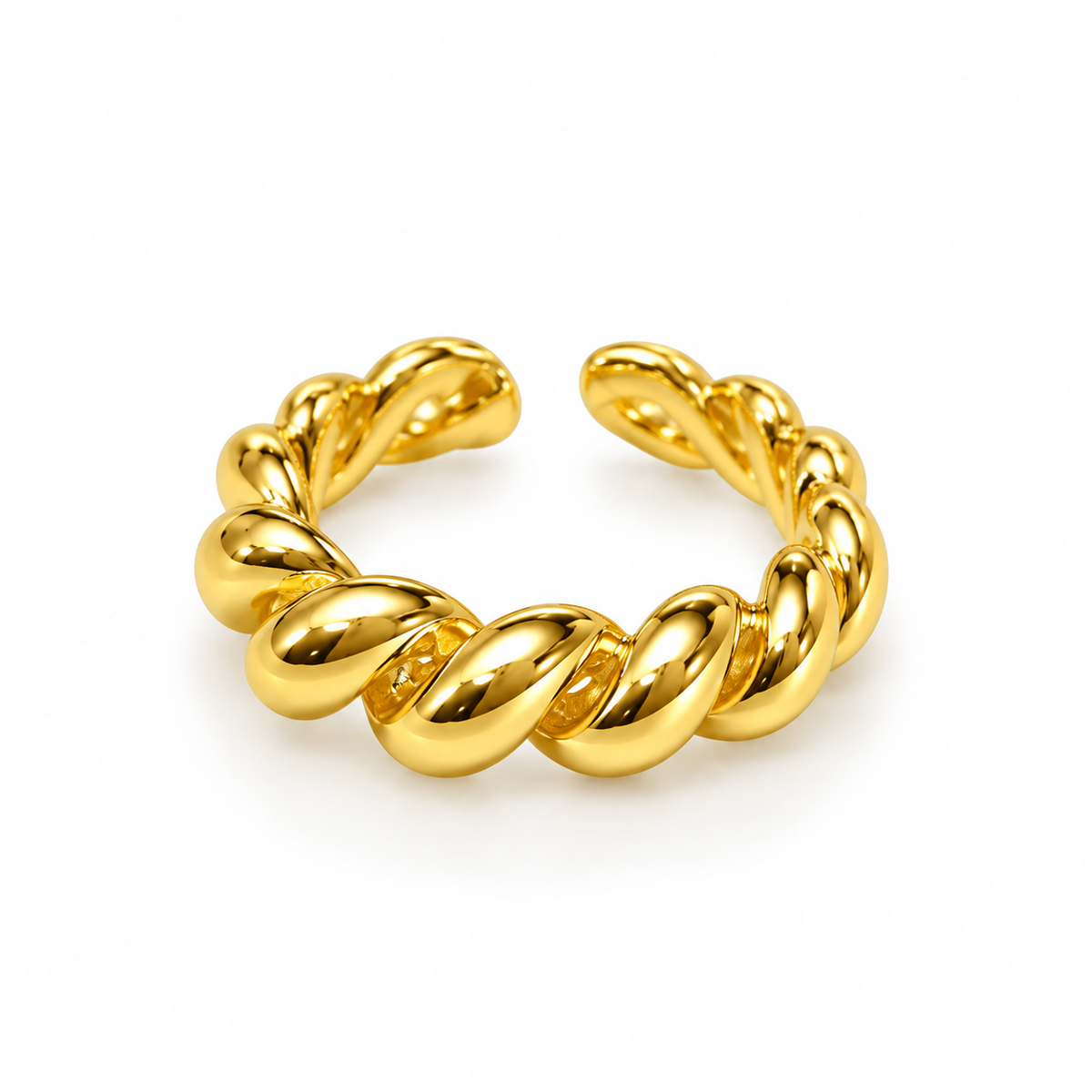 Twist Link Ring