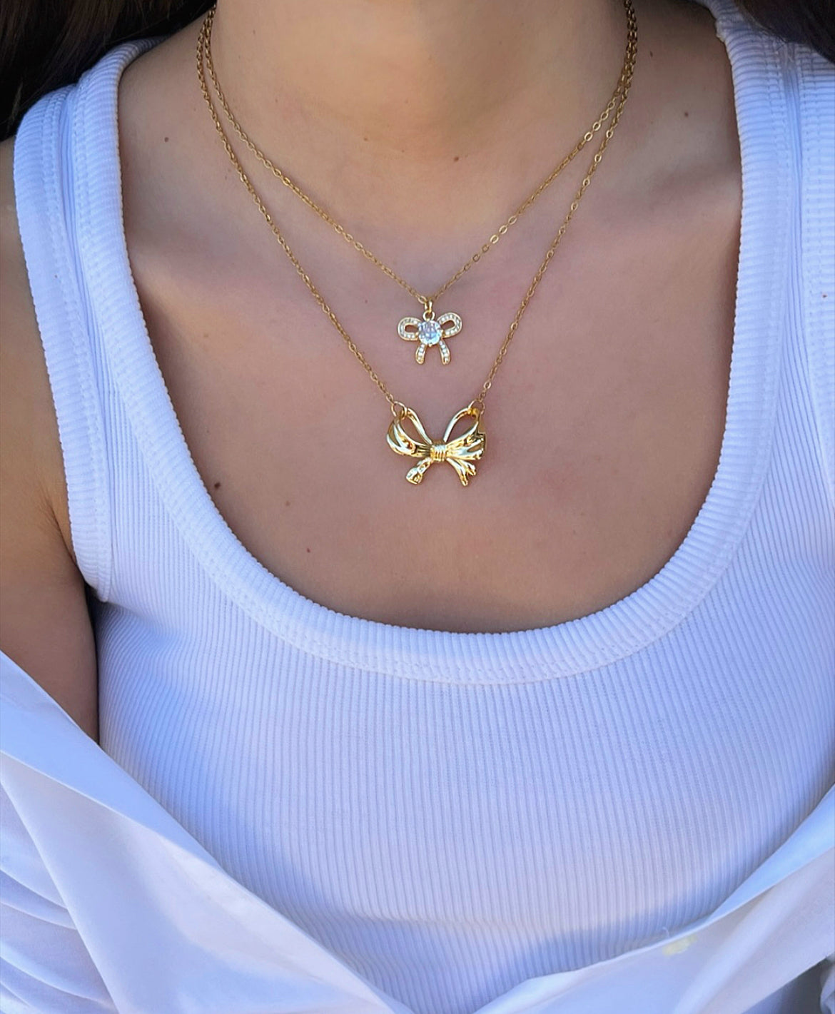 Bow Necklace
