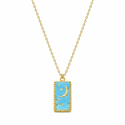 Blue Moon Necklace