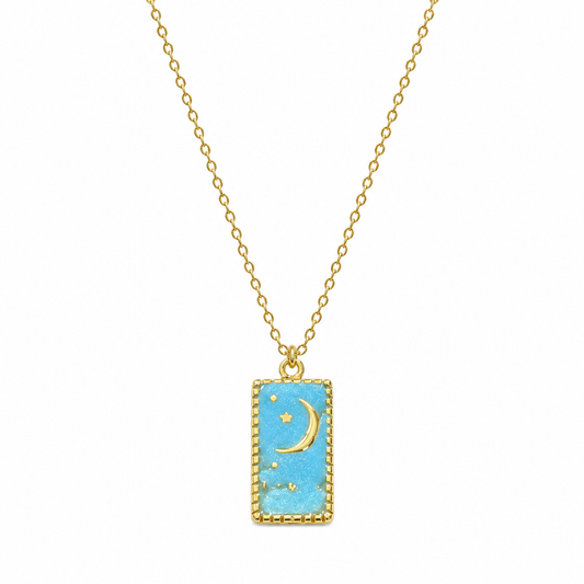 Blue Moon Necklace