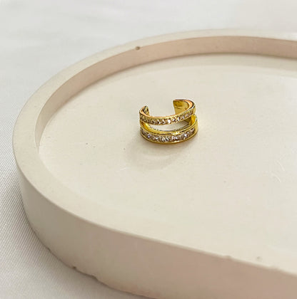 Duo Spark Ear Cuff