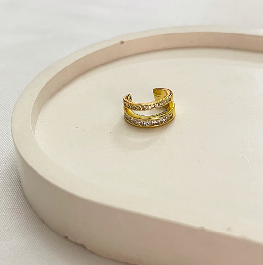 Duo Spark Ear Cuff