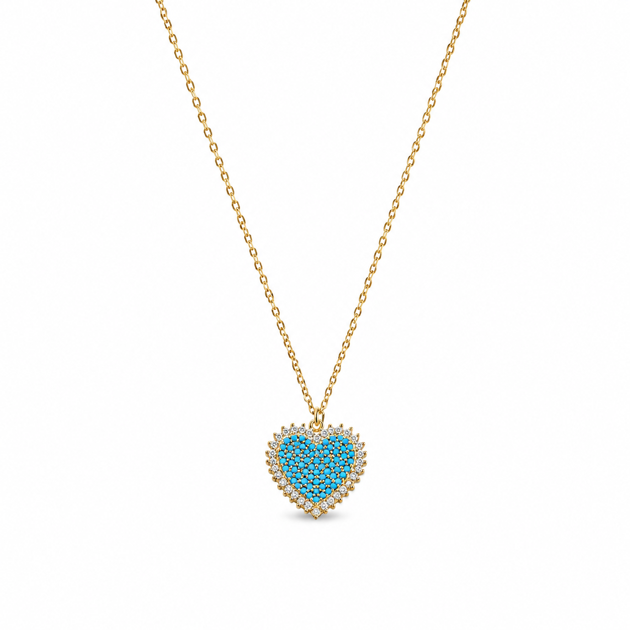 Icy Heart Necklace