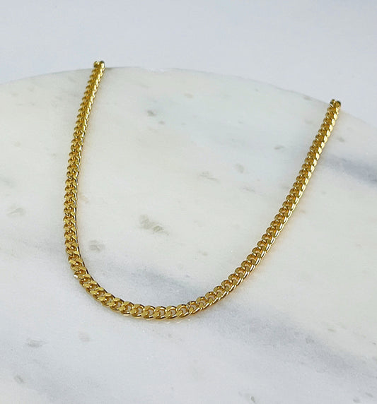 Thick Curb Chain Necklace