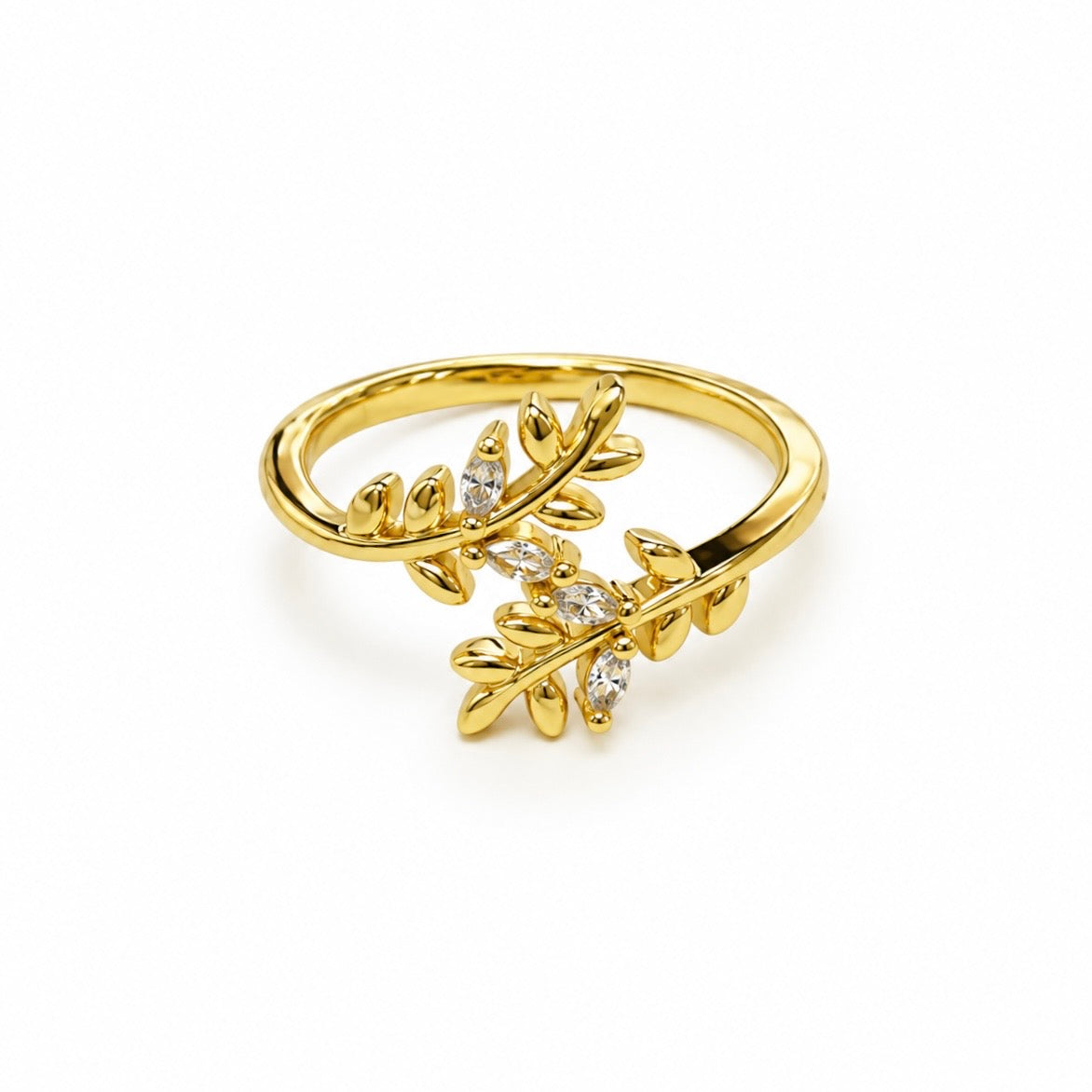 Olive Leaf Ring
