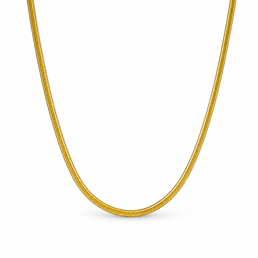 Herringbone Snake Chain Necklaces