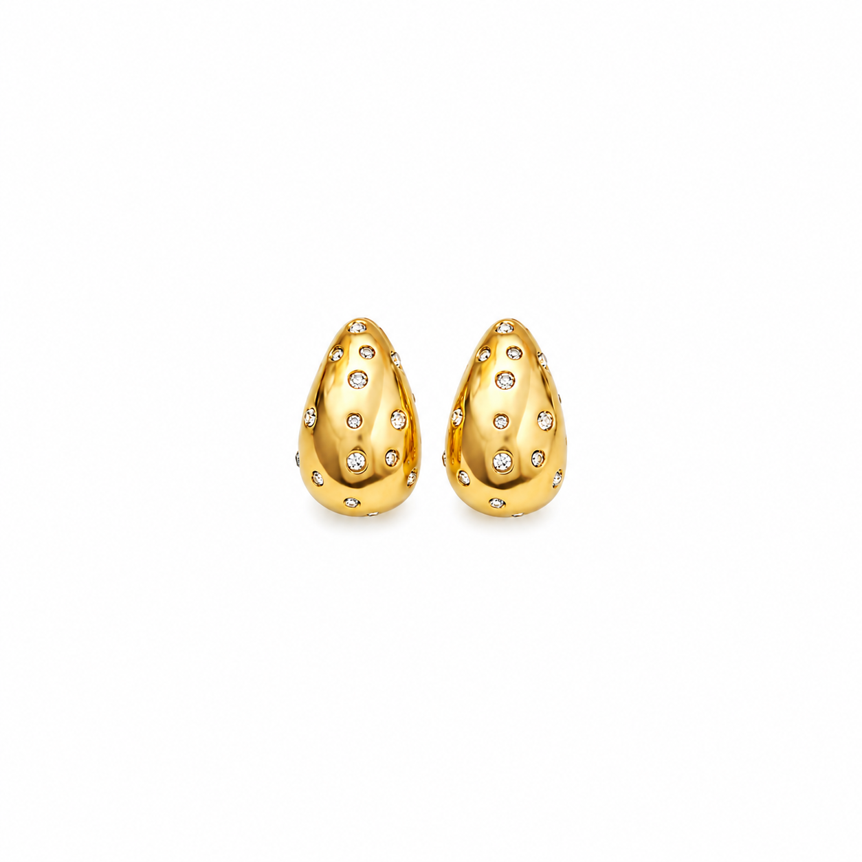 Teardrop Zirconia Earrings