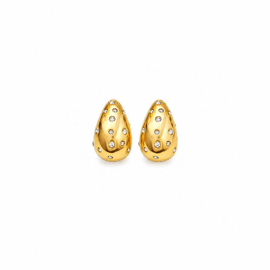Teardrop Zirconia Earrings