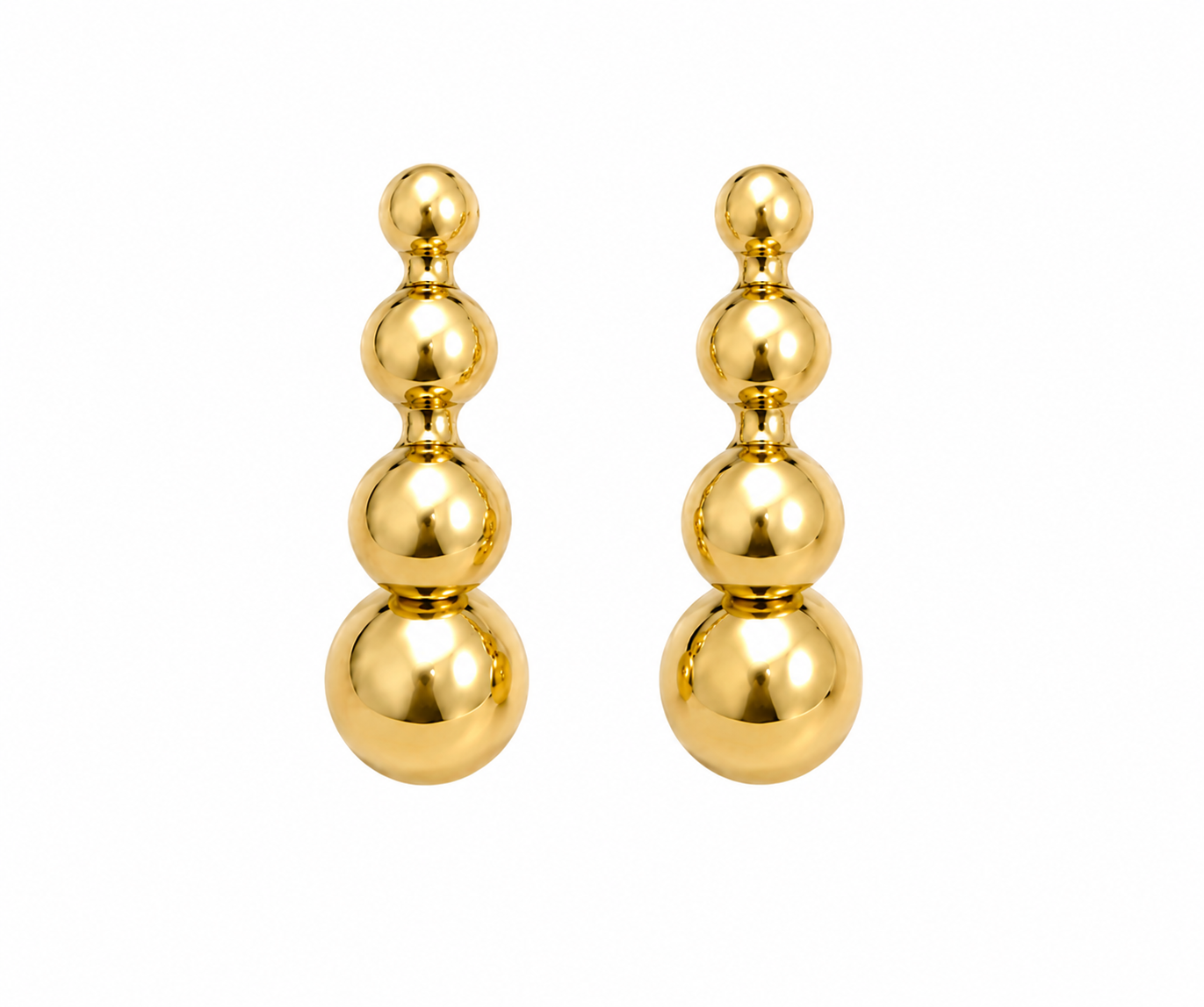 Trio Ball Earrings