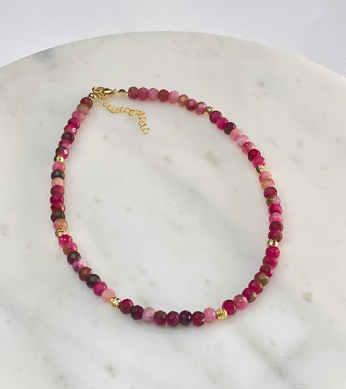 Pink Spinel Necklace