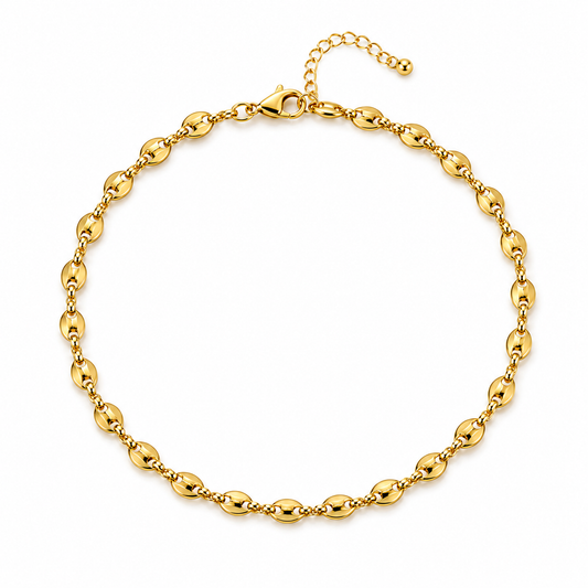 Gold Filled Soda Tab Chain Necklace