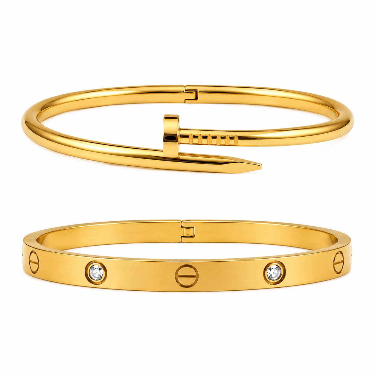 Stainless Steel Cartier Bangles