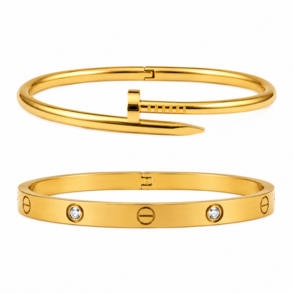Stainless Steel Cartier Bangles