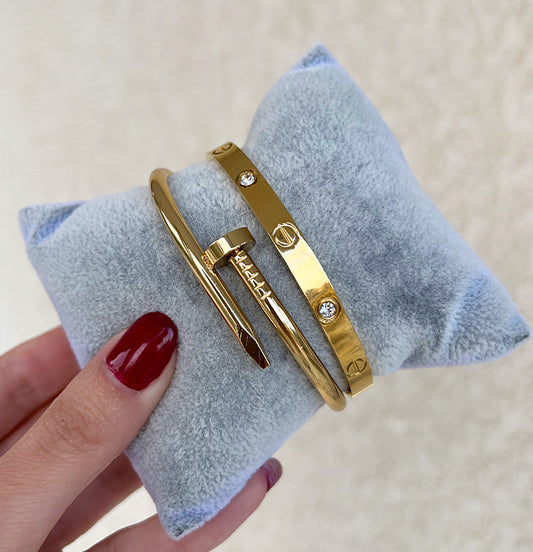 Stainless Steel Cartier Bangles
