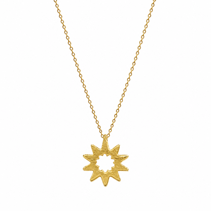 Golden Sun Necklace