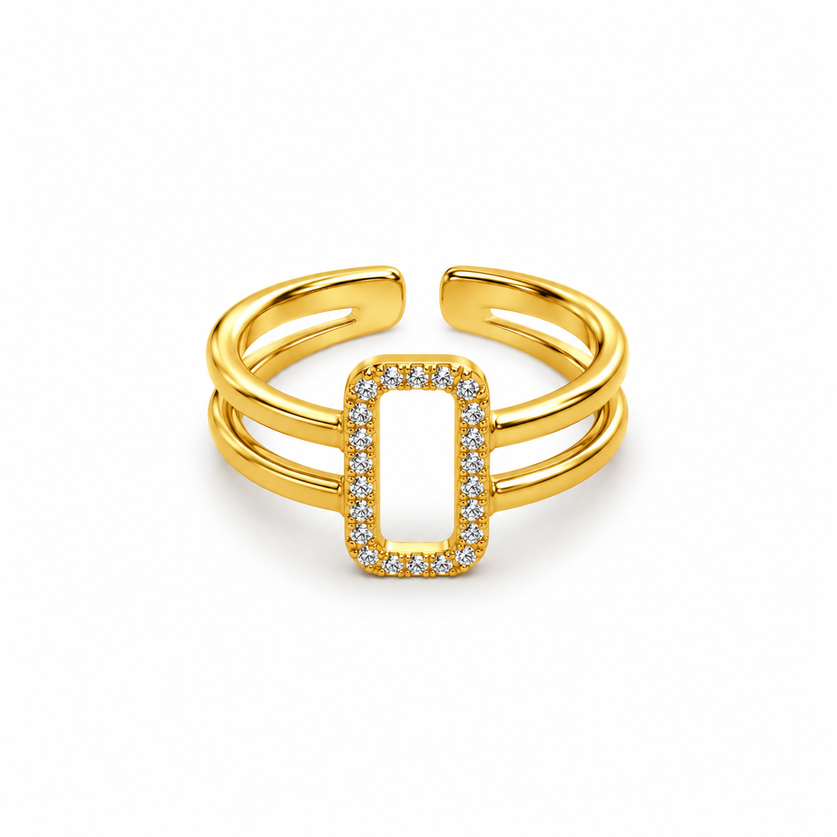 Open Rectangle Ring