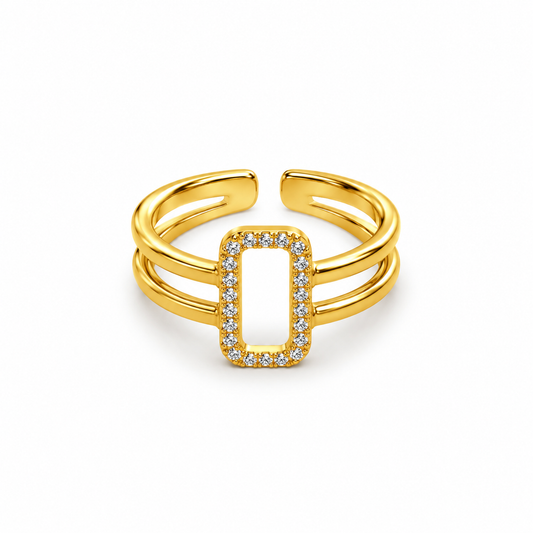 Open Rectangle Ring