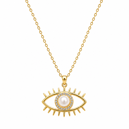 Eye Pearl Necklace