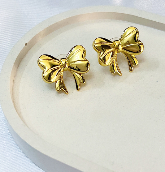 Dainty Bow Earrings