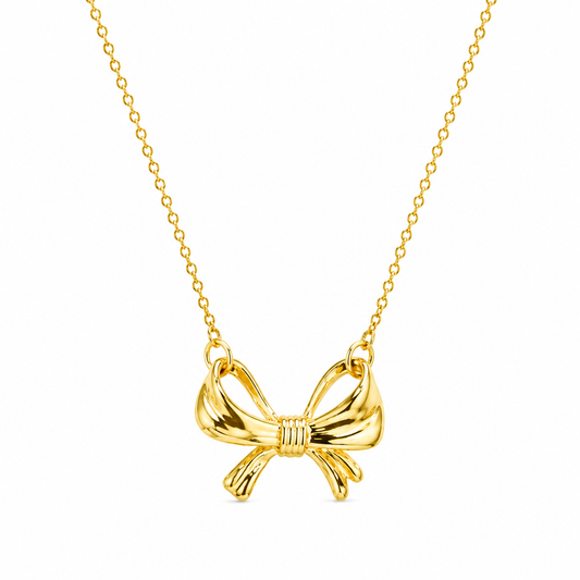 Bow Necklace