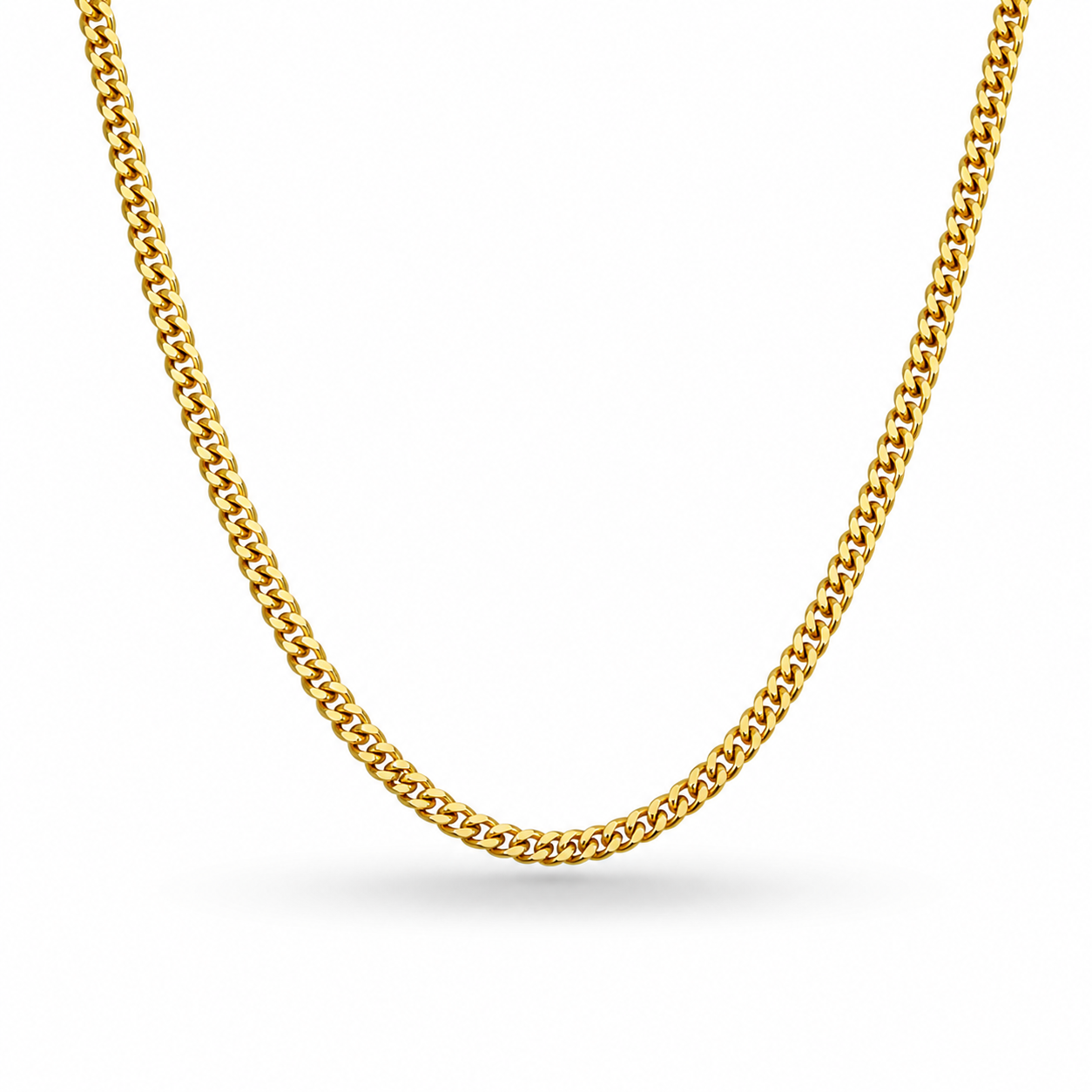 Thick Curb Chain Necklace