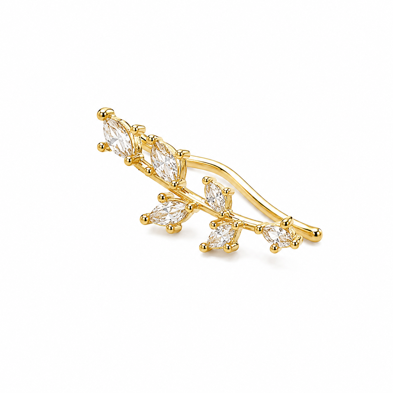 Olive Leaf Ear Cuff