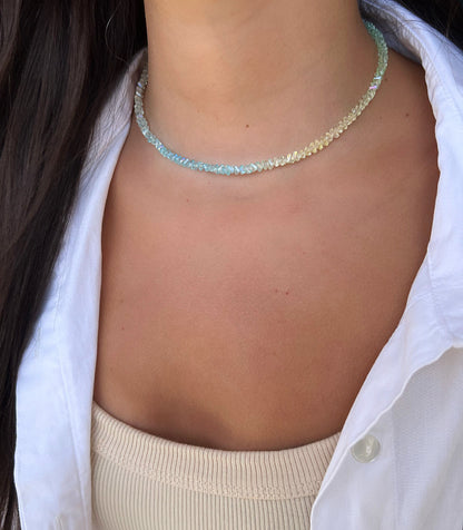 Cut Crystal Necklace